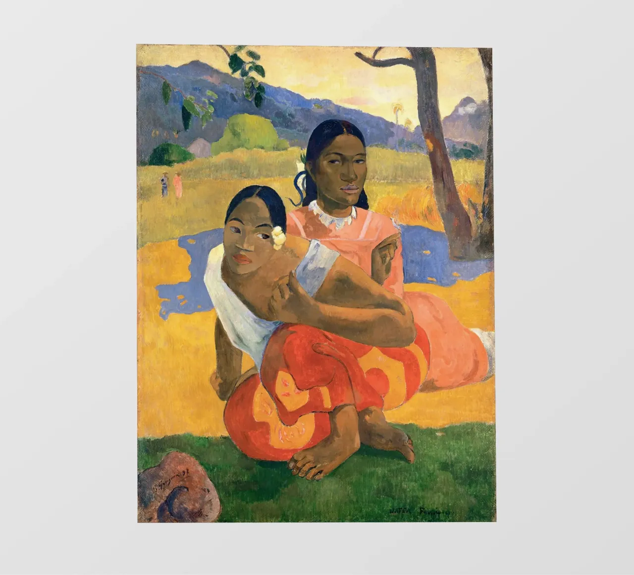 Paul Gauguin - When Will You Marry? telo in pvc da apoloprints