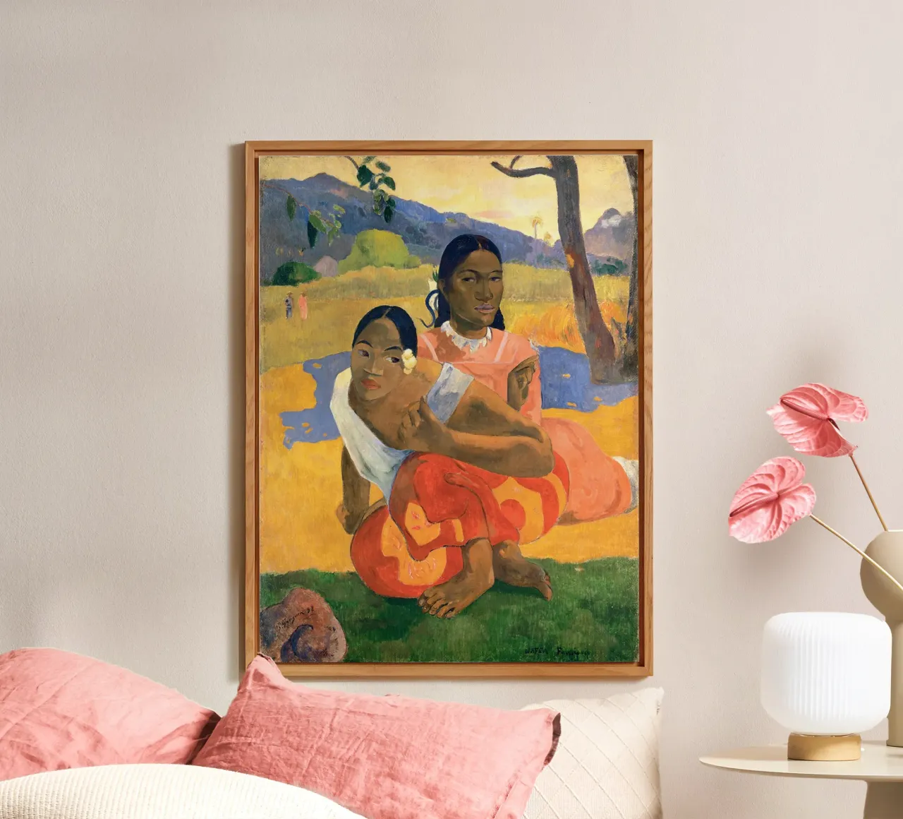 Paul Gauguin - When Will You Marry? alluminio dibond da apoloprints