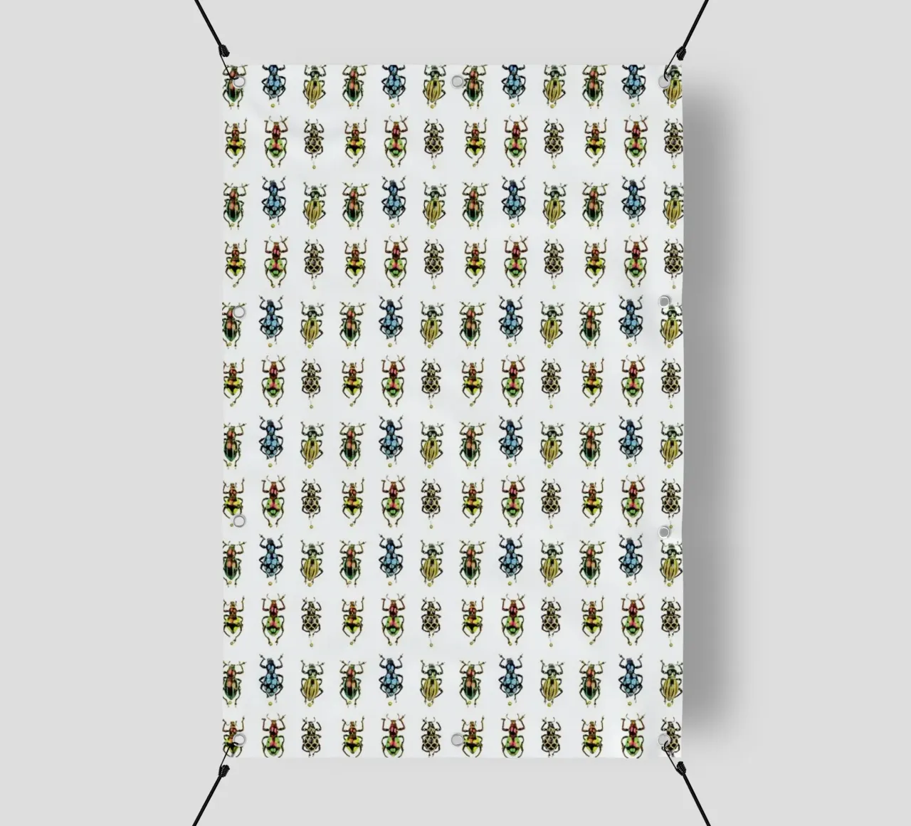 Tiny Beetles PVC Plane von Curious Collections by Marielle Leenders