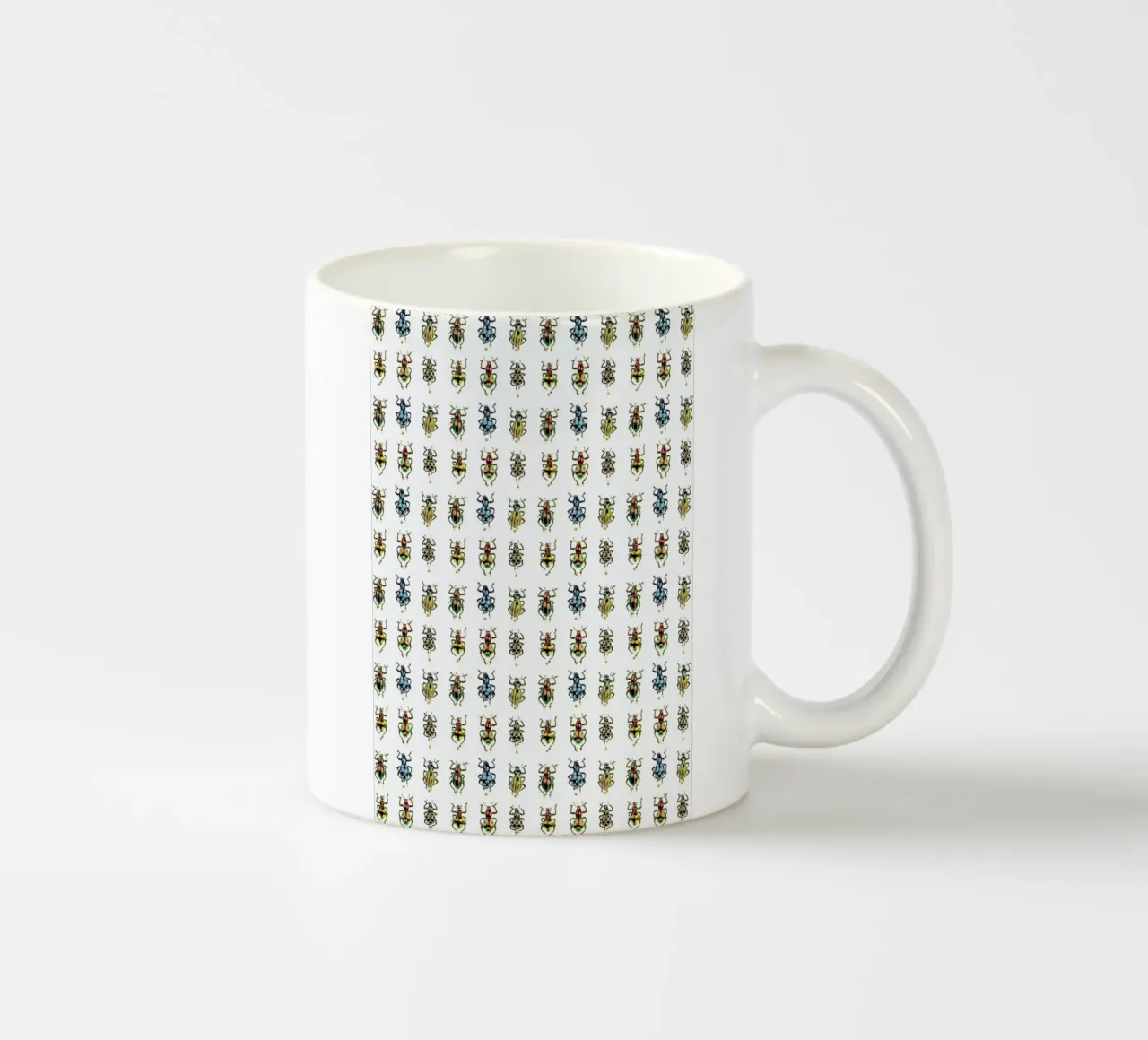 Tiny Beetles tazza in ceramica da Curious Collections by Marielle Leenders