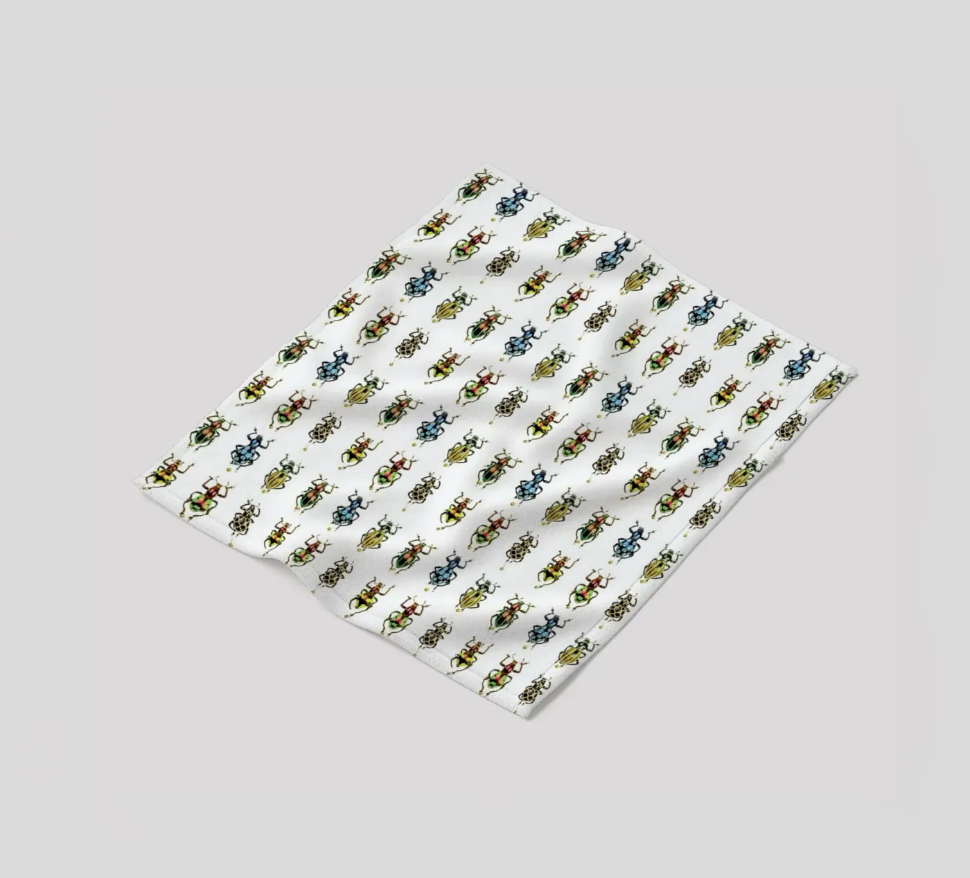 Tiny Beetles Fleecedecke von Curious Collections by Marielle Leenders