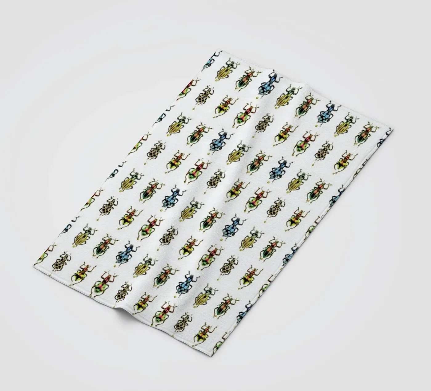 Tiny Beetles Fleecedecke von Curious Collections by Marielle Leenders