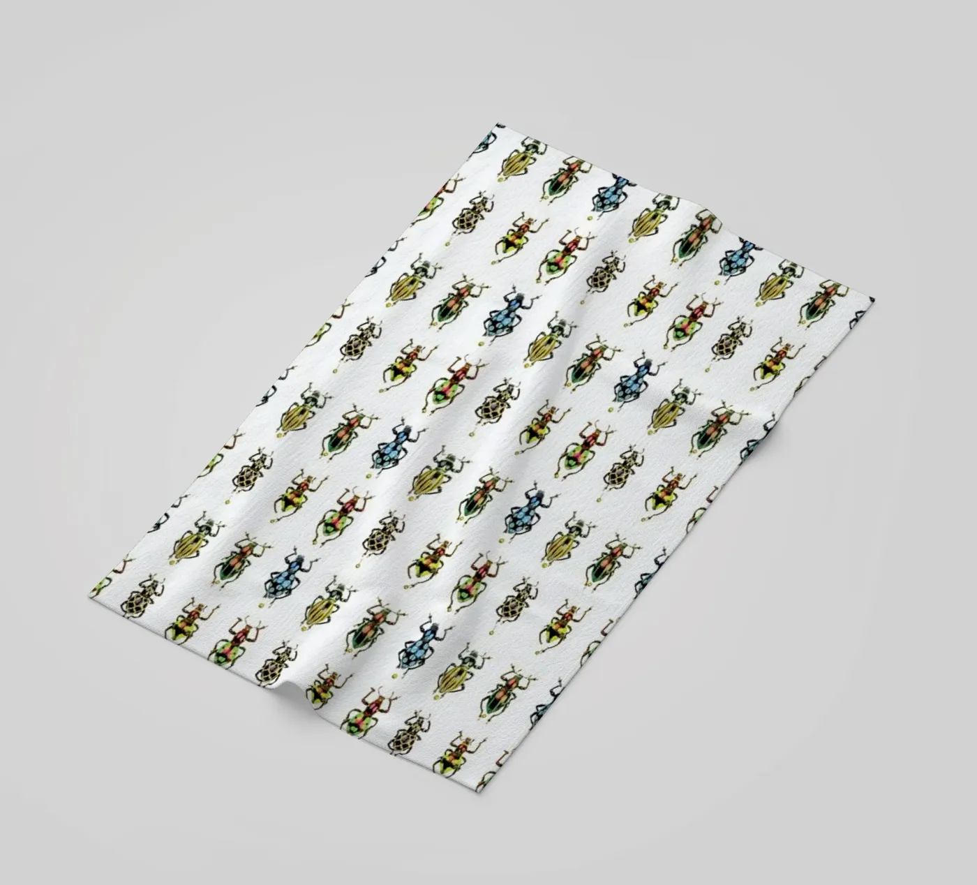 Tiny Beetles serviette de plage de Curious Collections by Marielle Leenders