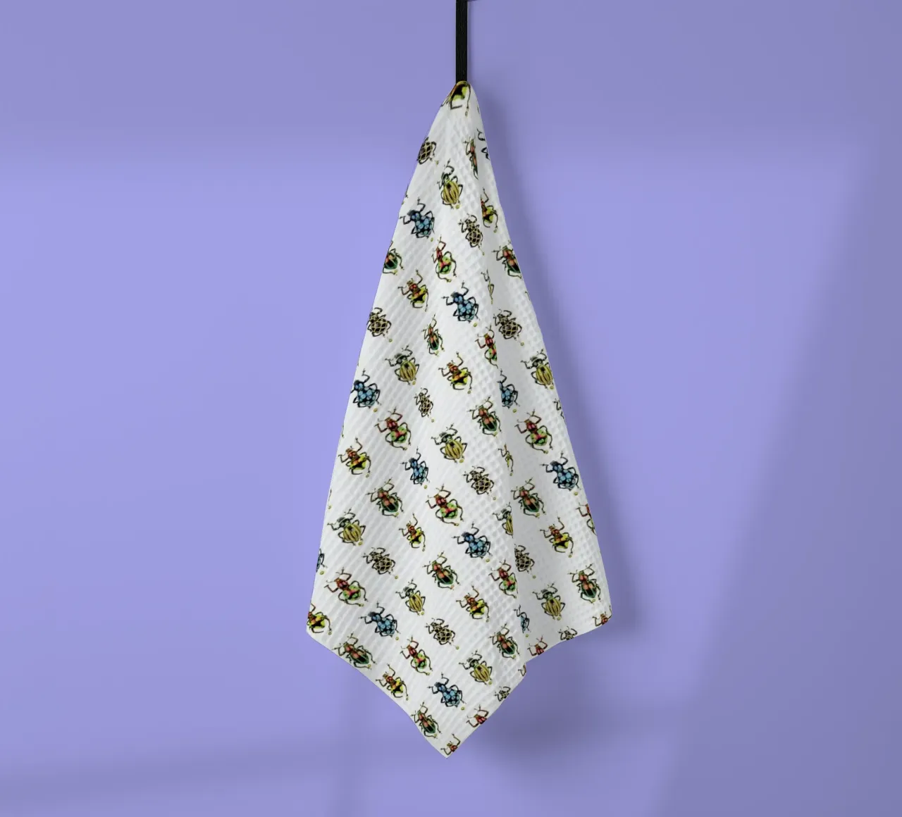 Tiny Beetles Geschirrtuch von Curious Collections by Marielle Leenders