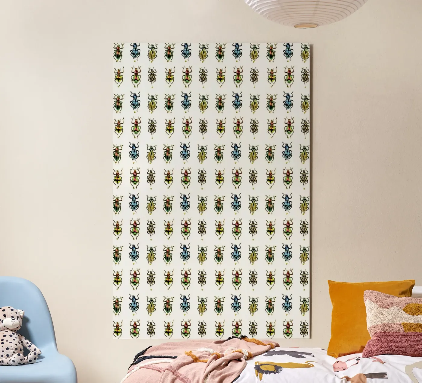 Tiny Beetles Forex-Platte von Curious Collections by Marielle Leenders