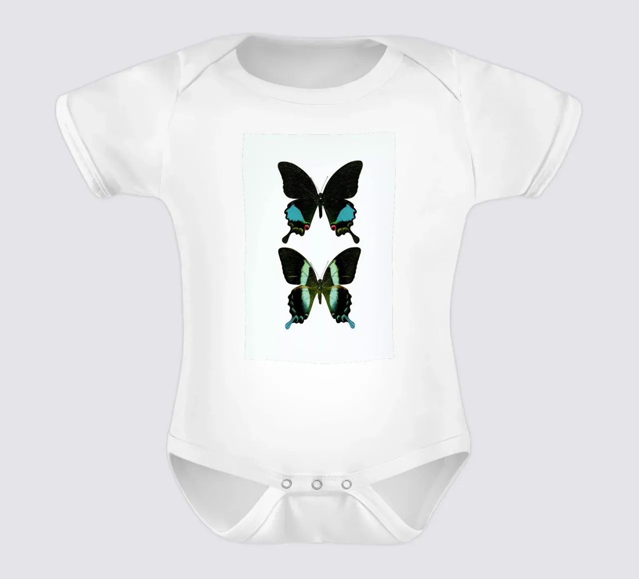 Butterfly 2 body neonato maniche corte da Curious Collections by Marielle Leenders