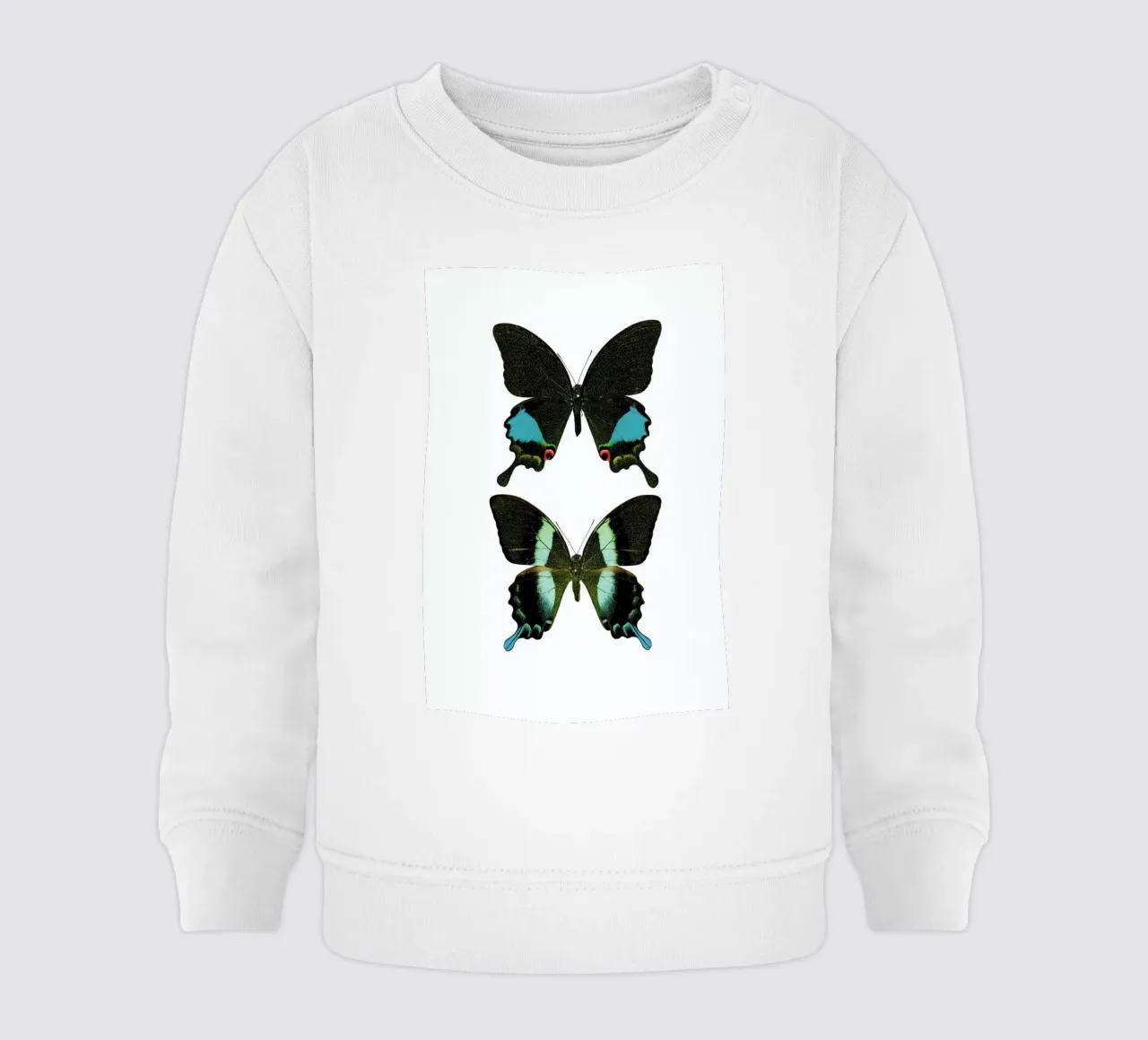 Butterfly 2 felpa neonato da Curious Collections by Marielle Leenders