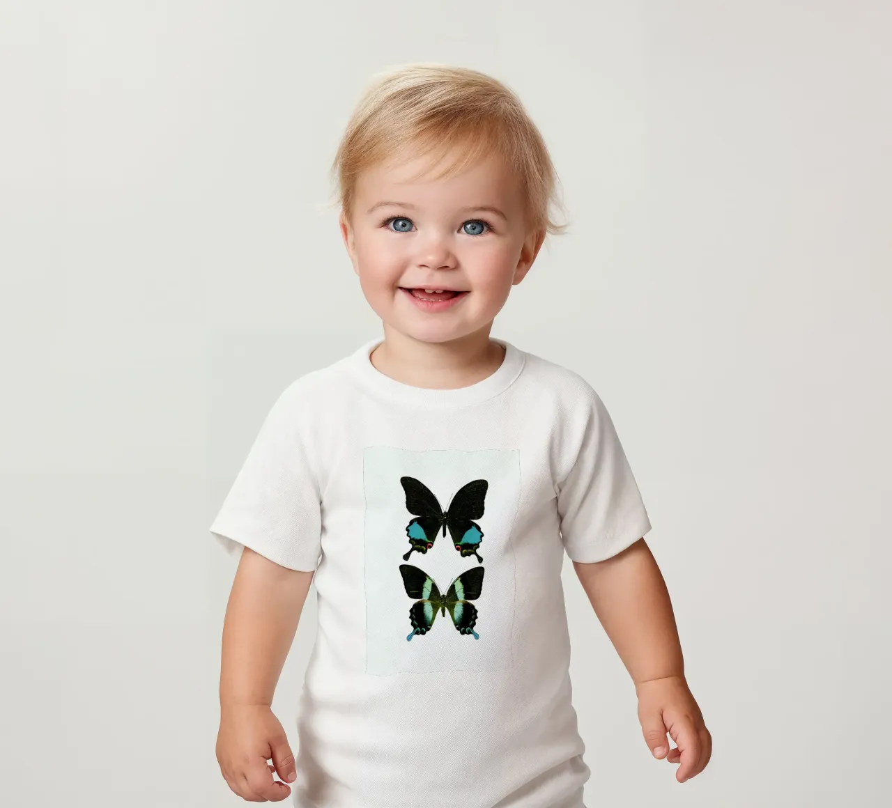 Butterfly 2 maglietta neonato da Curious Collections by Marielle Leenders