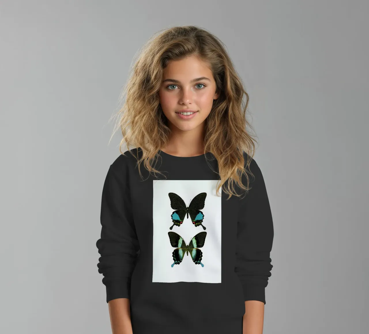 Butterfly 2 felpa bambino da Curious Collections by Marielle Leenders
