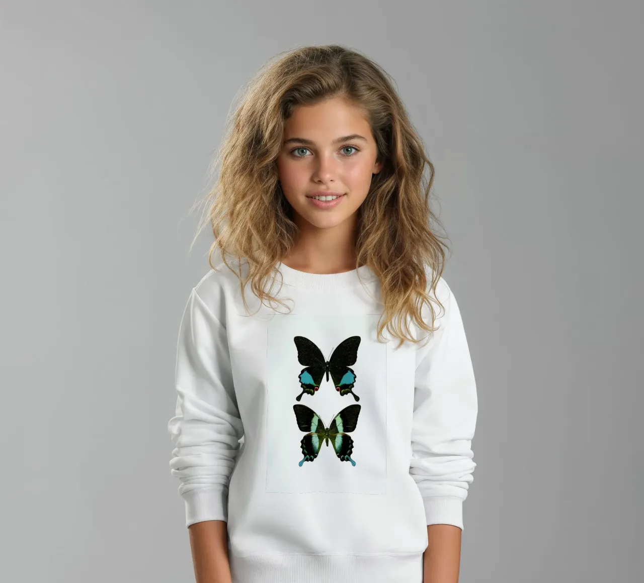 Butterfly 2 felpa bambino da Curious Collections by Marielle Leenders