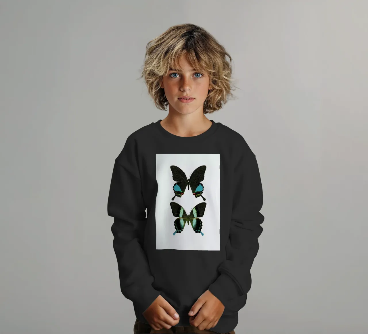 Butterfly 2 felpa bambino da Curious Collections by Marielle Leenders