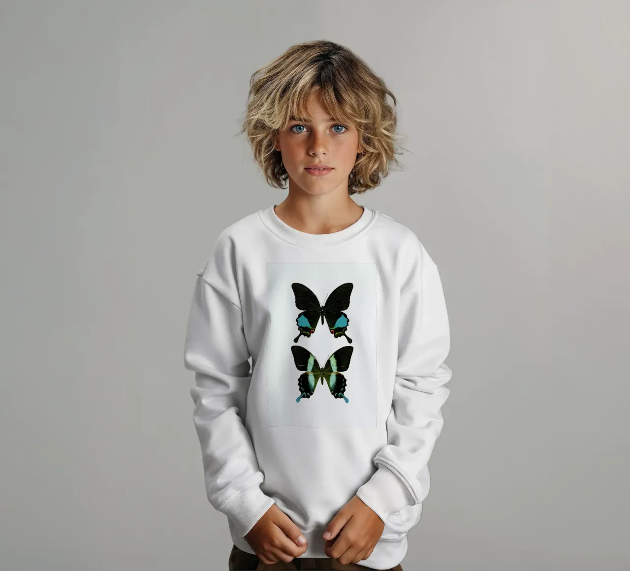 Butterfly 2 felpa bambino da Curious Collections by Marielle Leenders