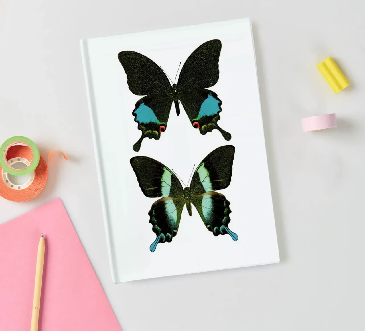 Butterfly 2 notebook by Curious Collections by Marielle Leenders