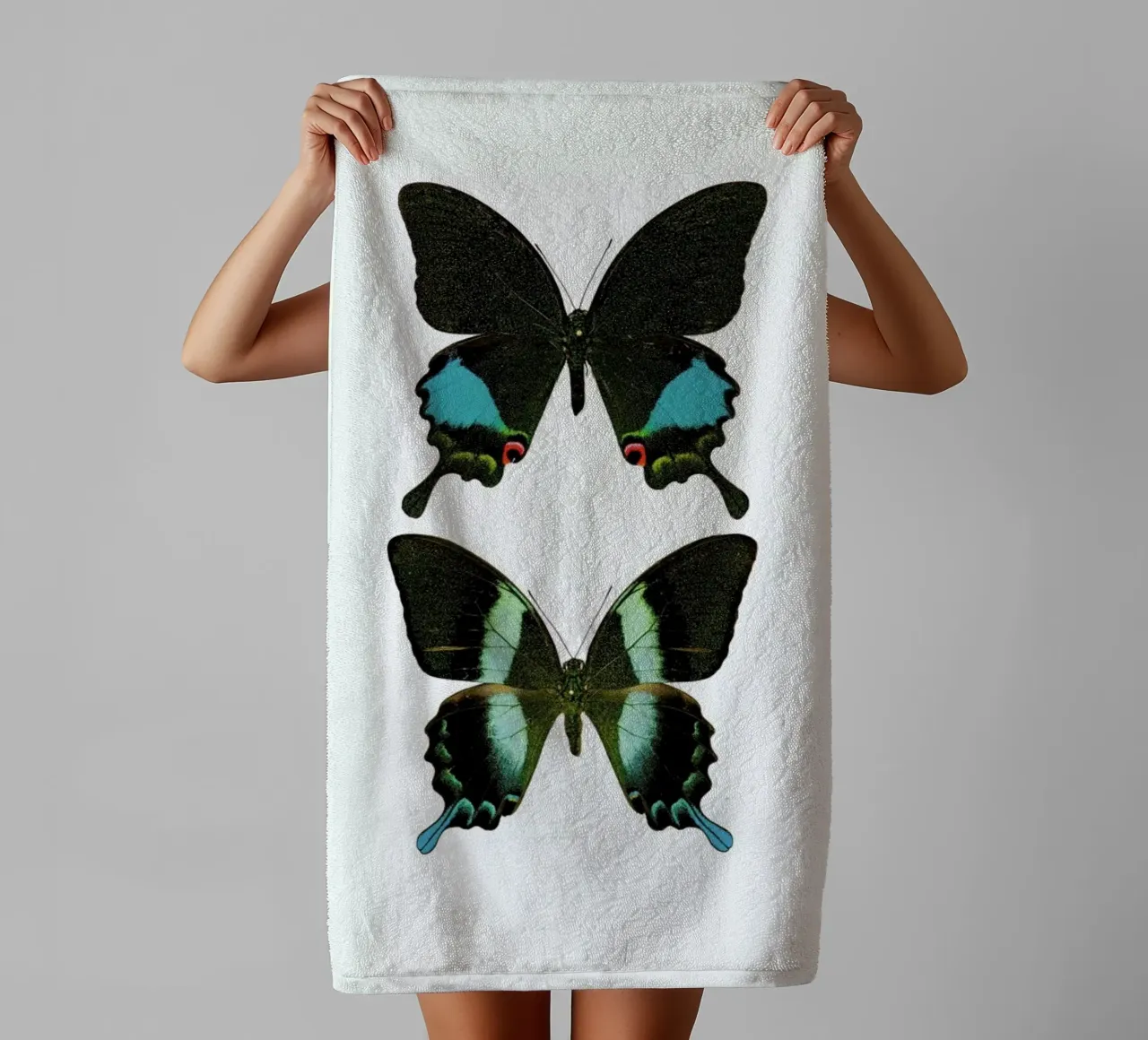 Butterfly 2 asciugamano da bagno da Curious Collections by Marielle Leenders