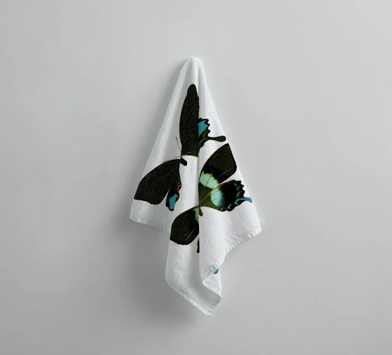 Butterfly 2 asciugamano da bagno da Curious Collections by Marielle Leenders