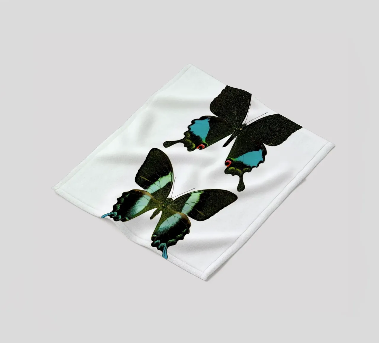 Butterfly 2 coperta in pile da Curious Collections by Marielle Leenders