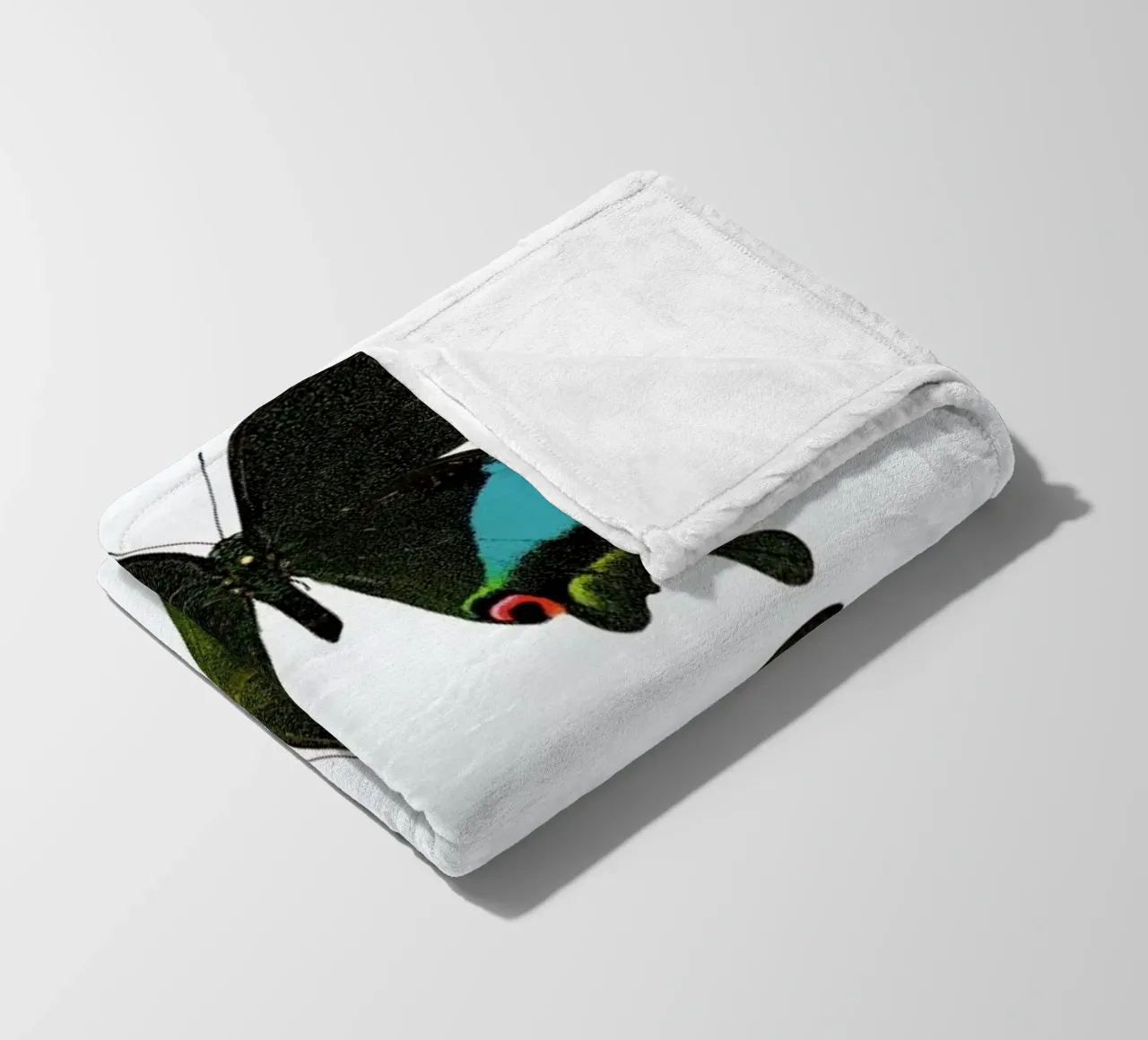 Butterfly 2 coperta in pile da Curious Collections by Marielle Leenders