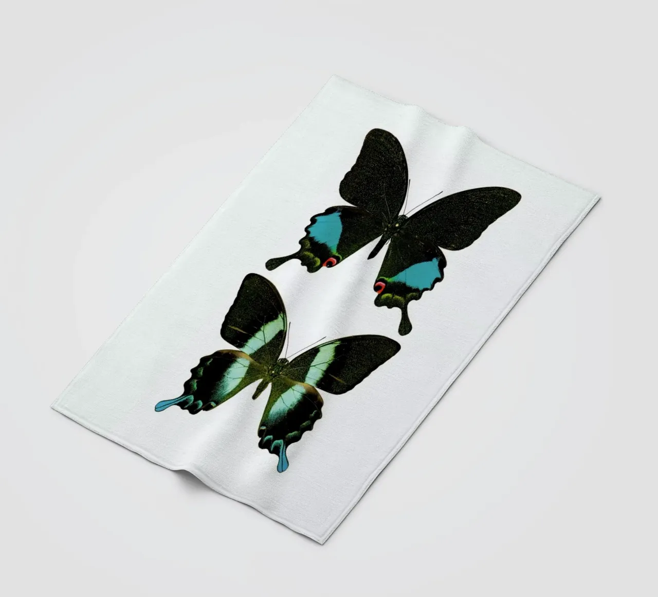 Butterfly 2 coperta in pile da Curious Collections by Marielle Leenders