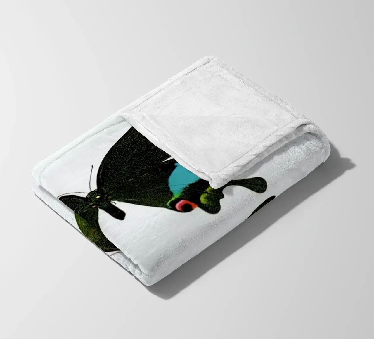 Butterfly 2 coperta in pile da Curious Collections by Marielle Leenders