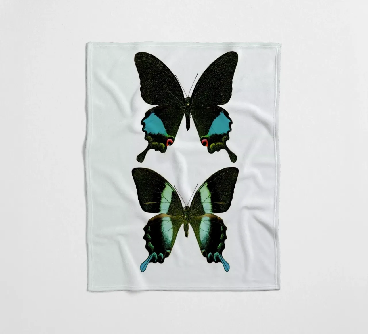 Butterfly 2 coperta in pile da Curious Collections by Marielle Leenders