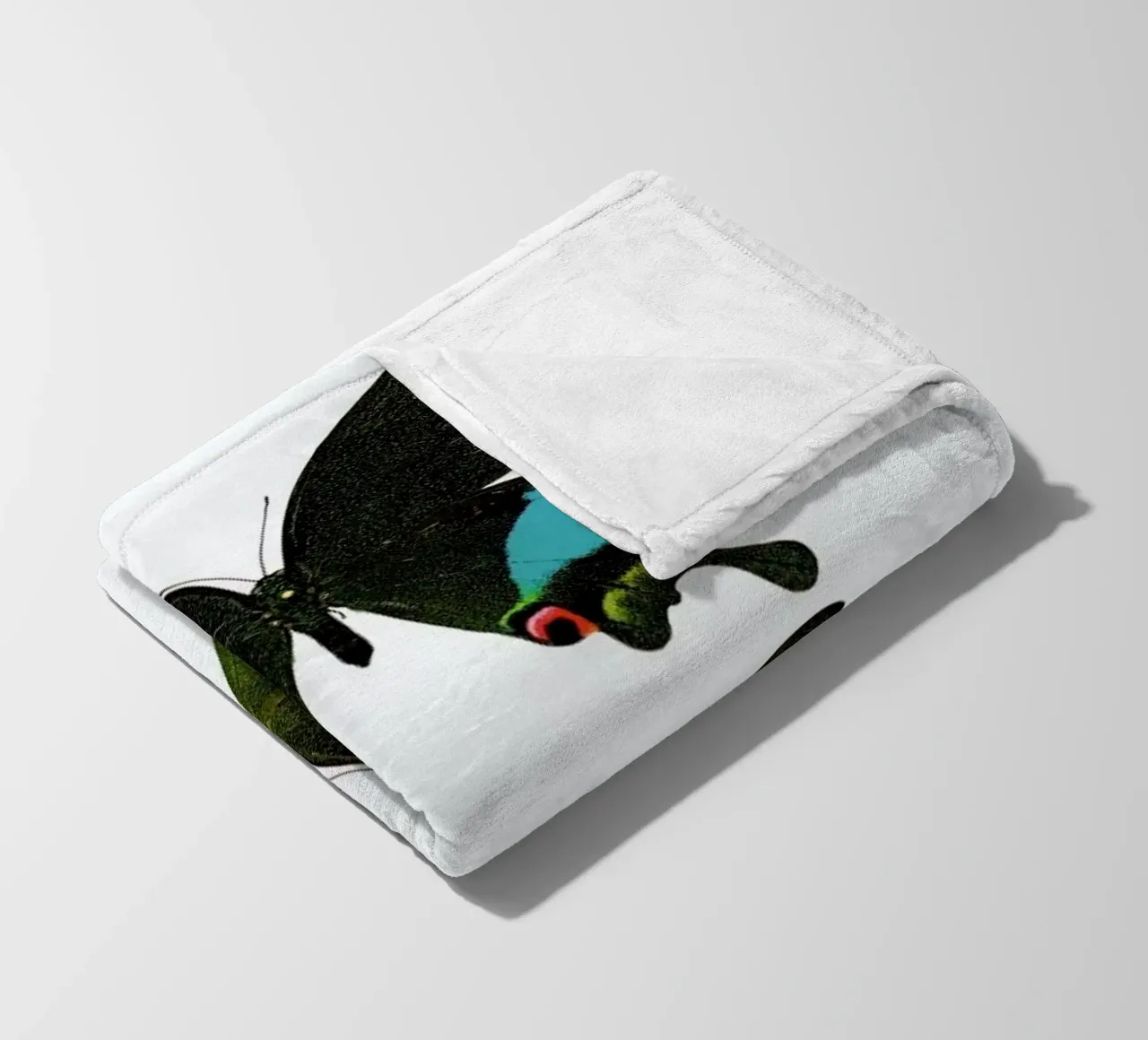 Butterfly 2 coperta in pile da Curious Collections by Marielle Leenders