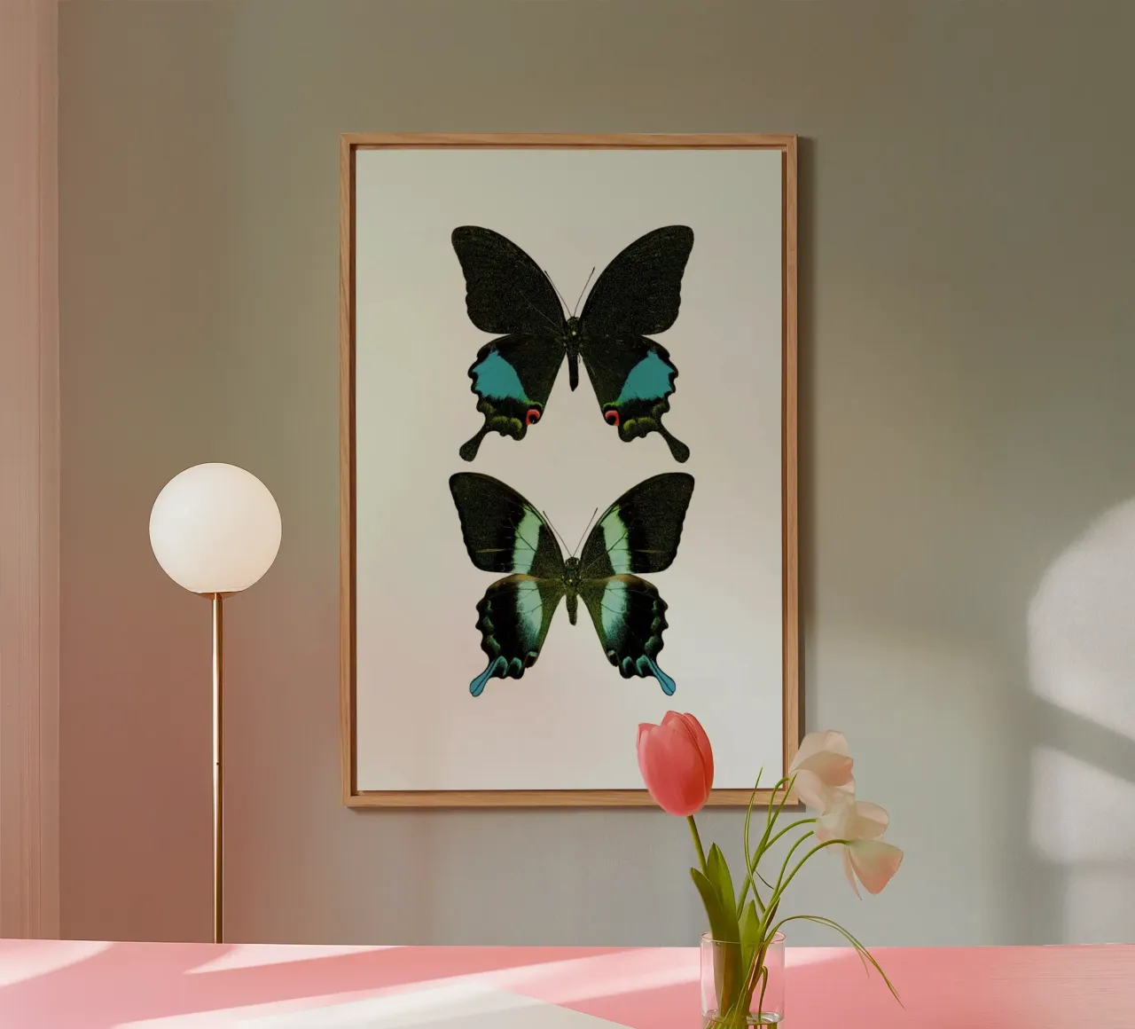 Butterfly 2 alluminio dibond da Curious Collections by Marielle Leenders