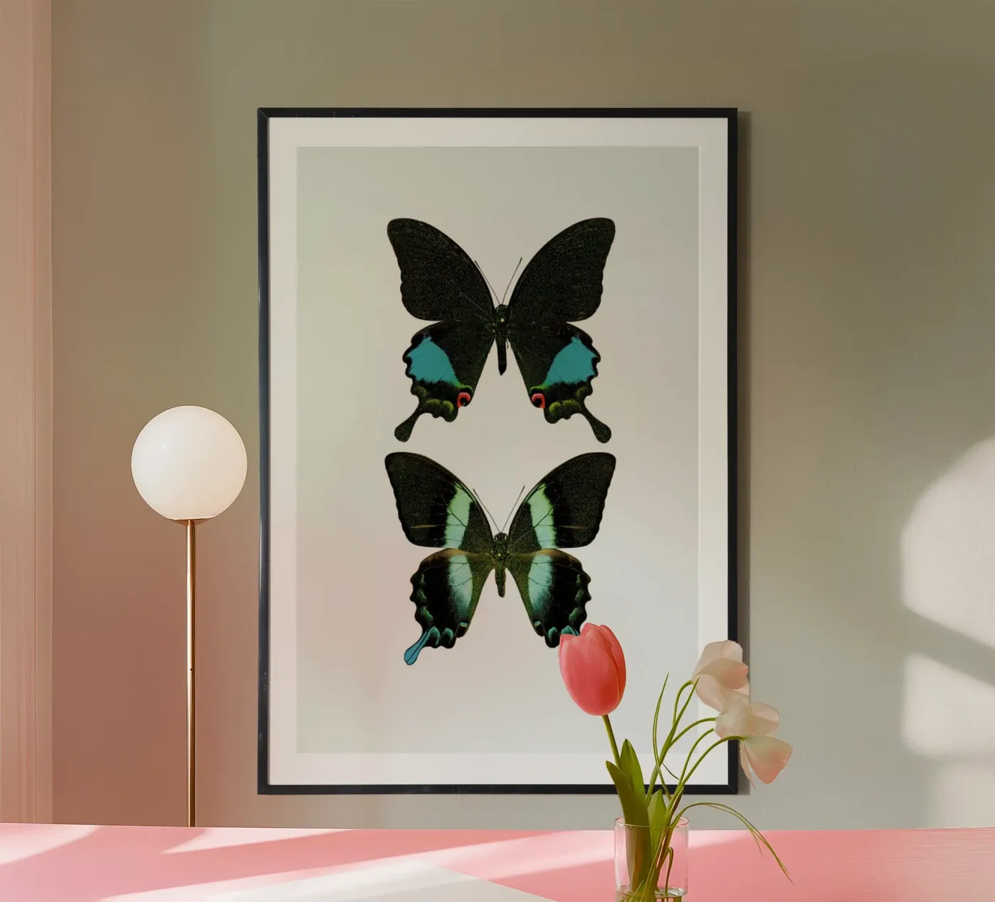 Butterfly 2 Poster von Curious Collections by Marielle Leenders