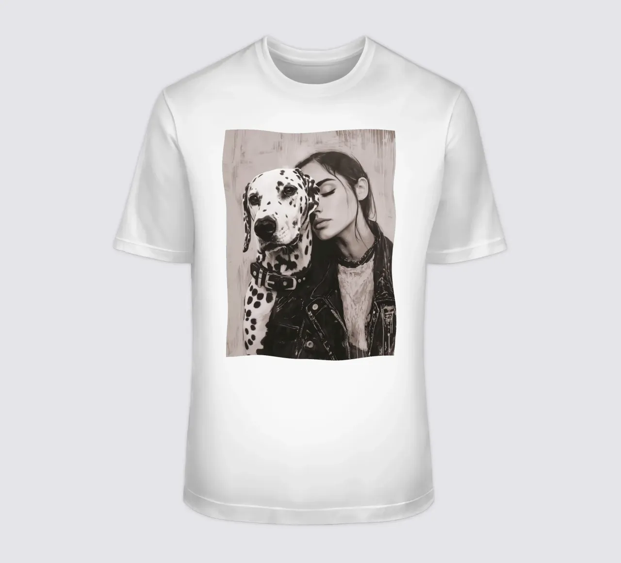 Io e il mio cane (n. 3) t-shirt da Katja Stehle Design