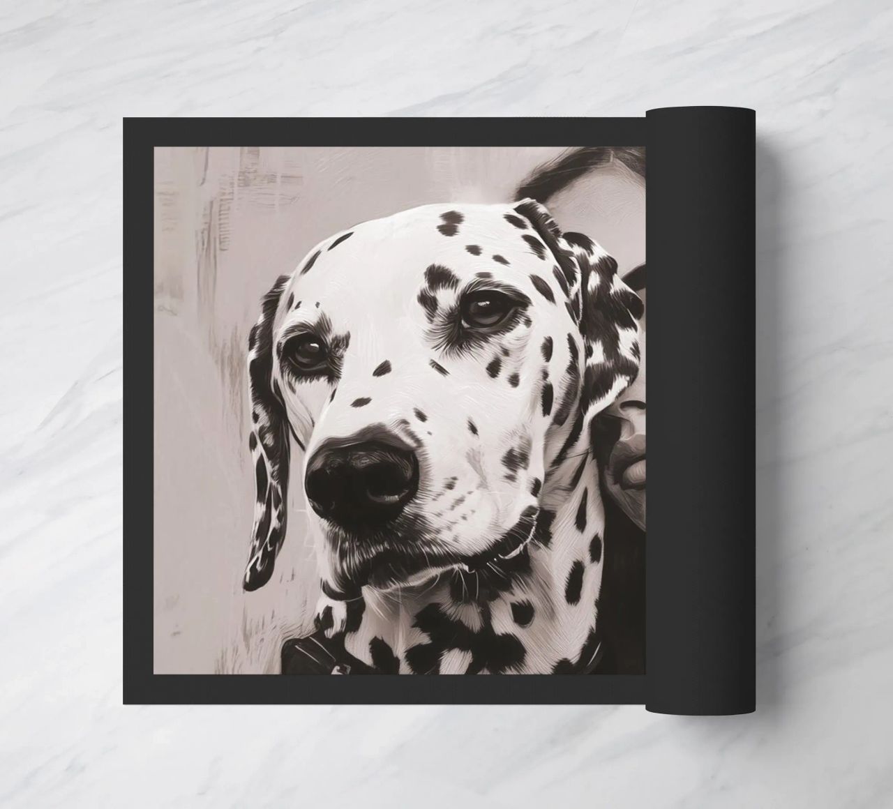Io e il mio cane (n. 3) zerbino da Katja Stehle Design