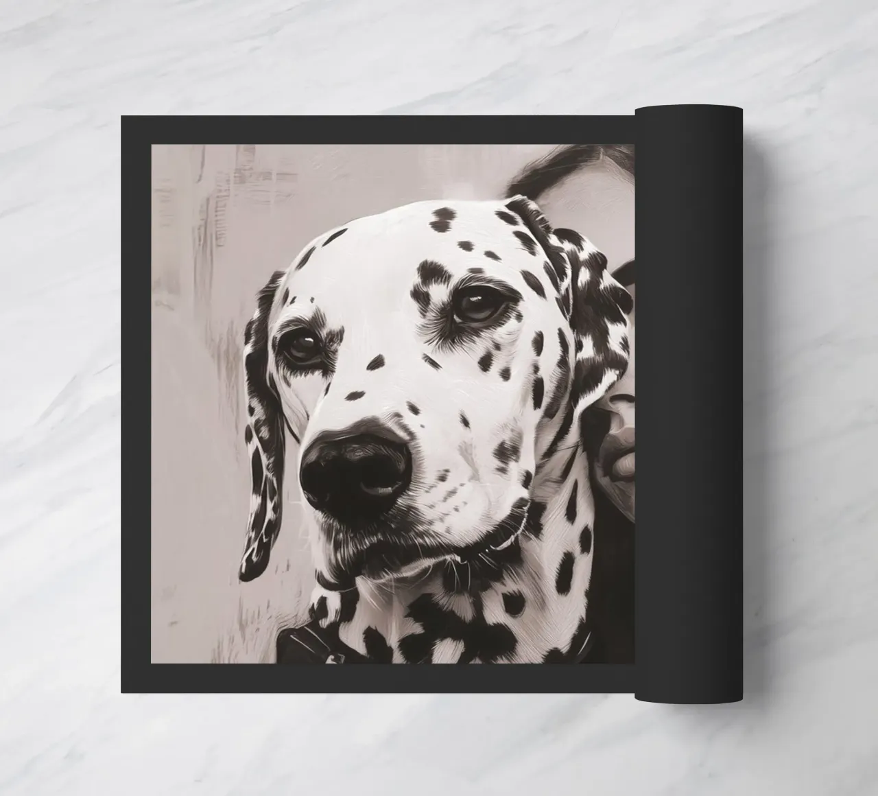 Io e il mio cane (n. 3) zerbino da Katja Stehle Design