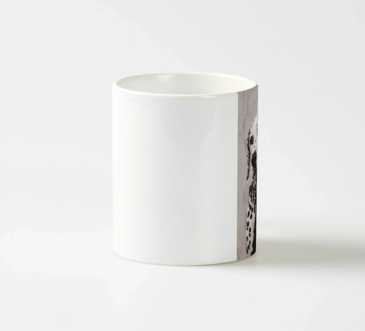 Io e il mio cane (n. 3) tazza in ceramica da Katja Stehle Design