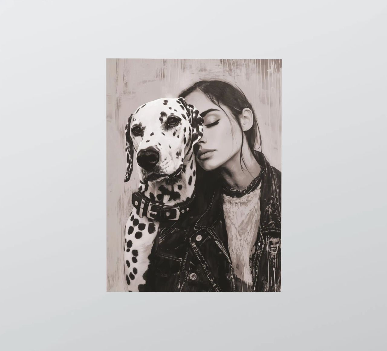 Io e il mio cane (n. 3) adesivo da Katja Stehle Design