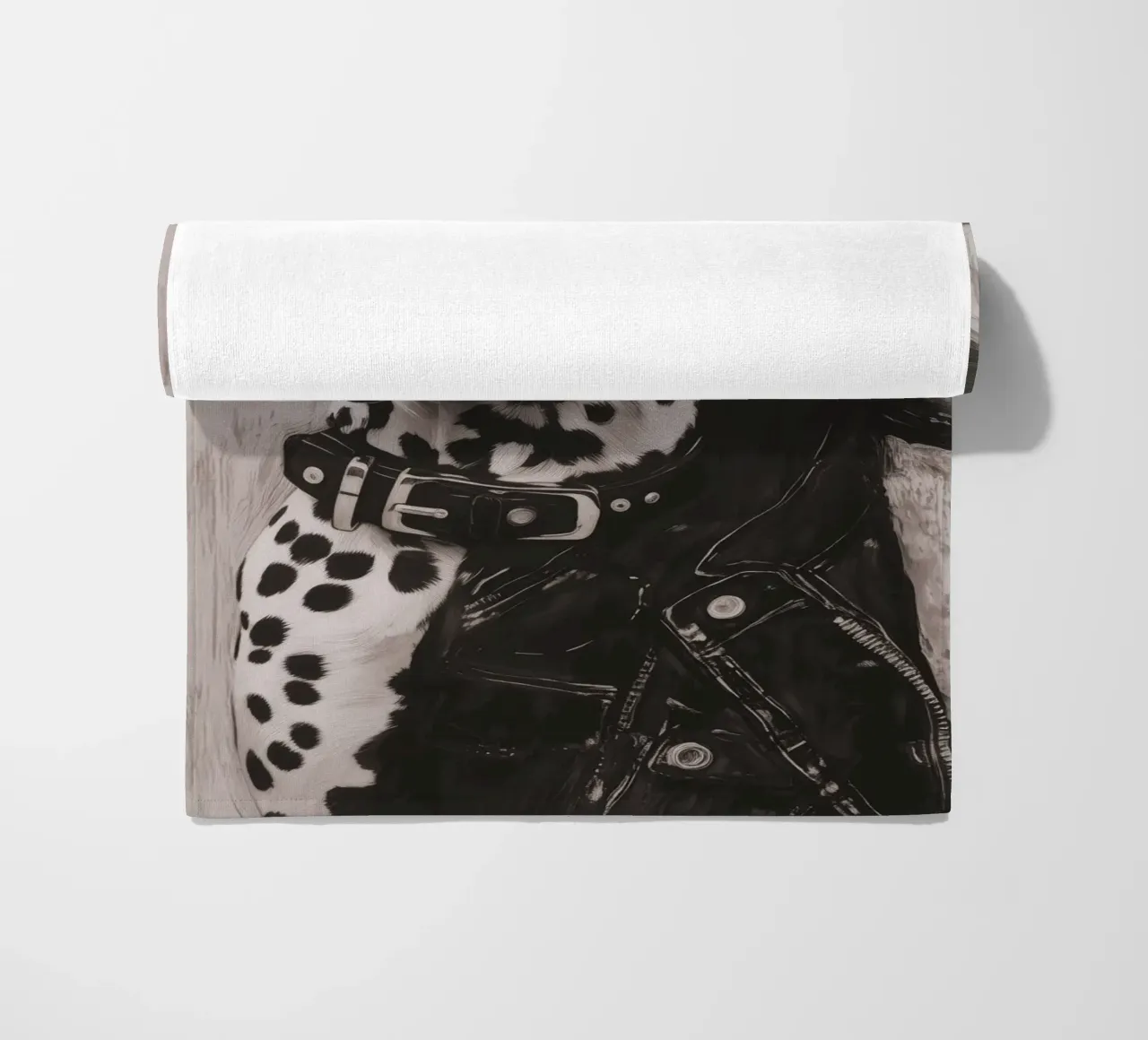 Io e il mio cane (n. 3) telo mare da Katja Stehle Design