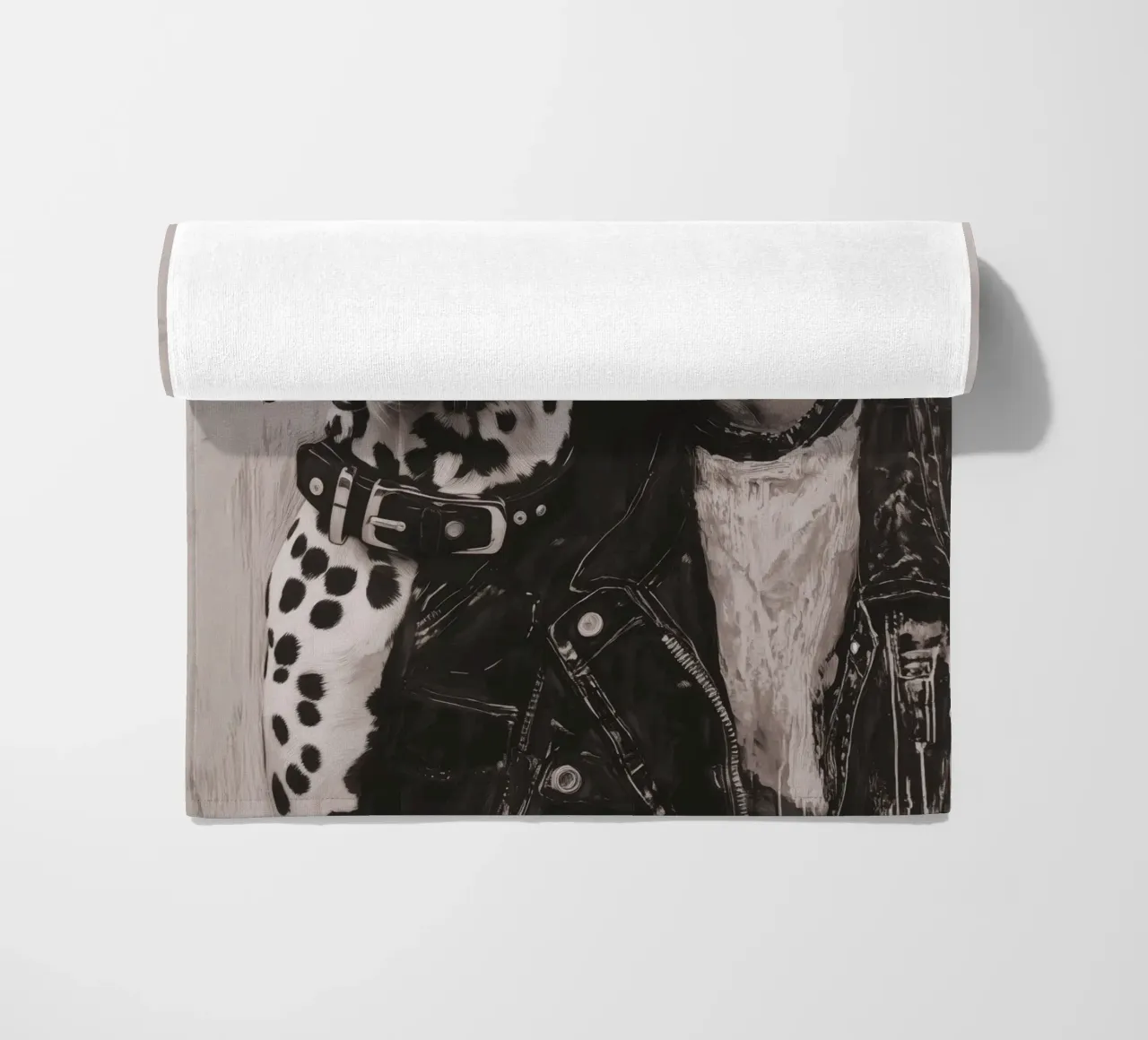 Io e il mio cane (n. 3) telo mare da Katja Stehle Design