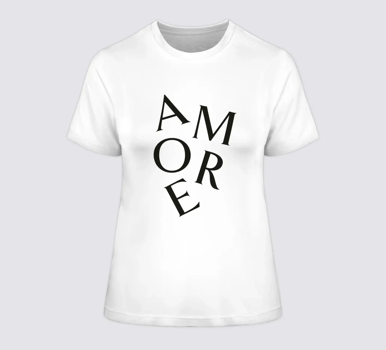 AMORE t-shirt da donna da Katja Stehle Design