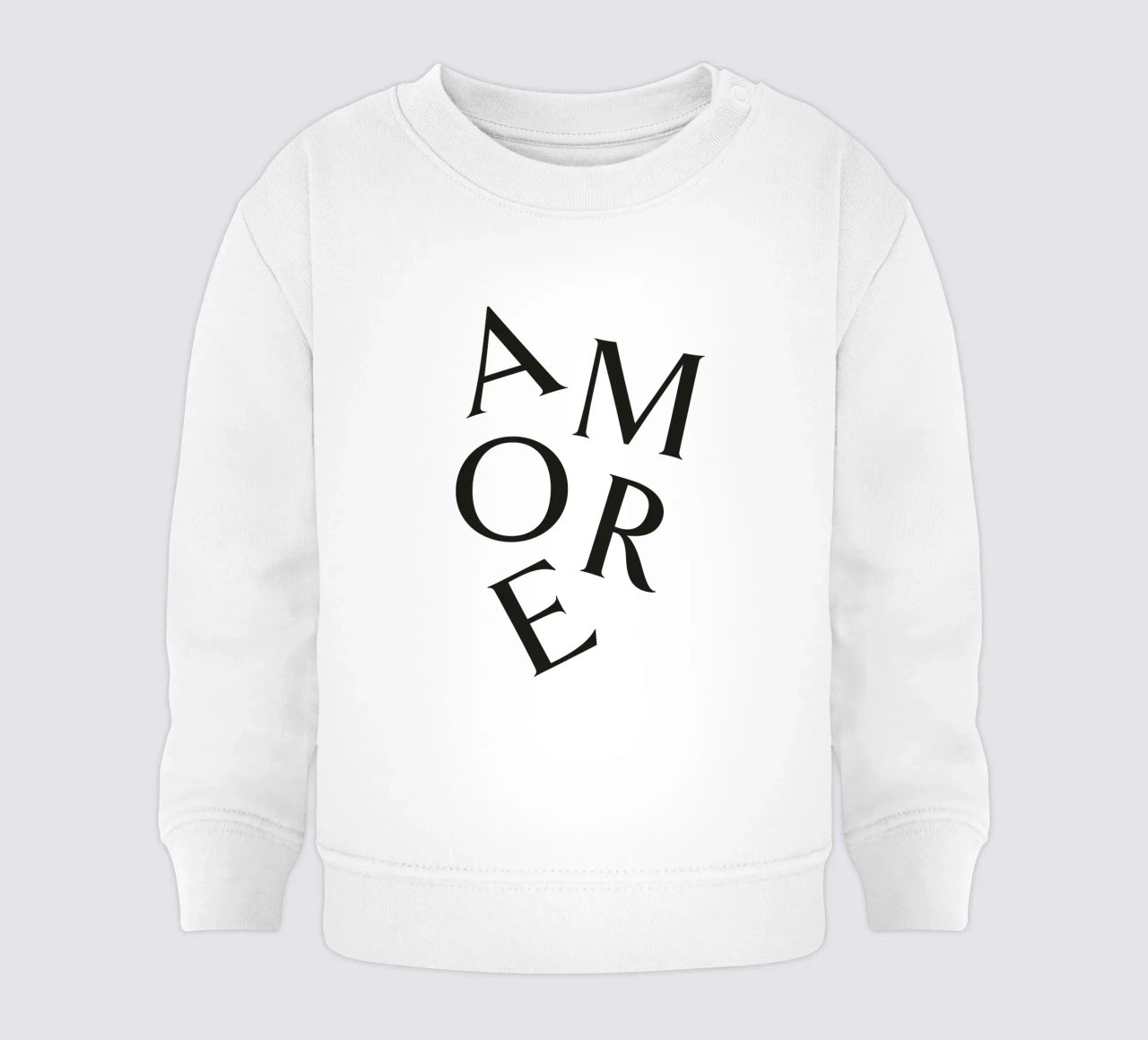 AMORE felpa neonato da Katja Stehle Design