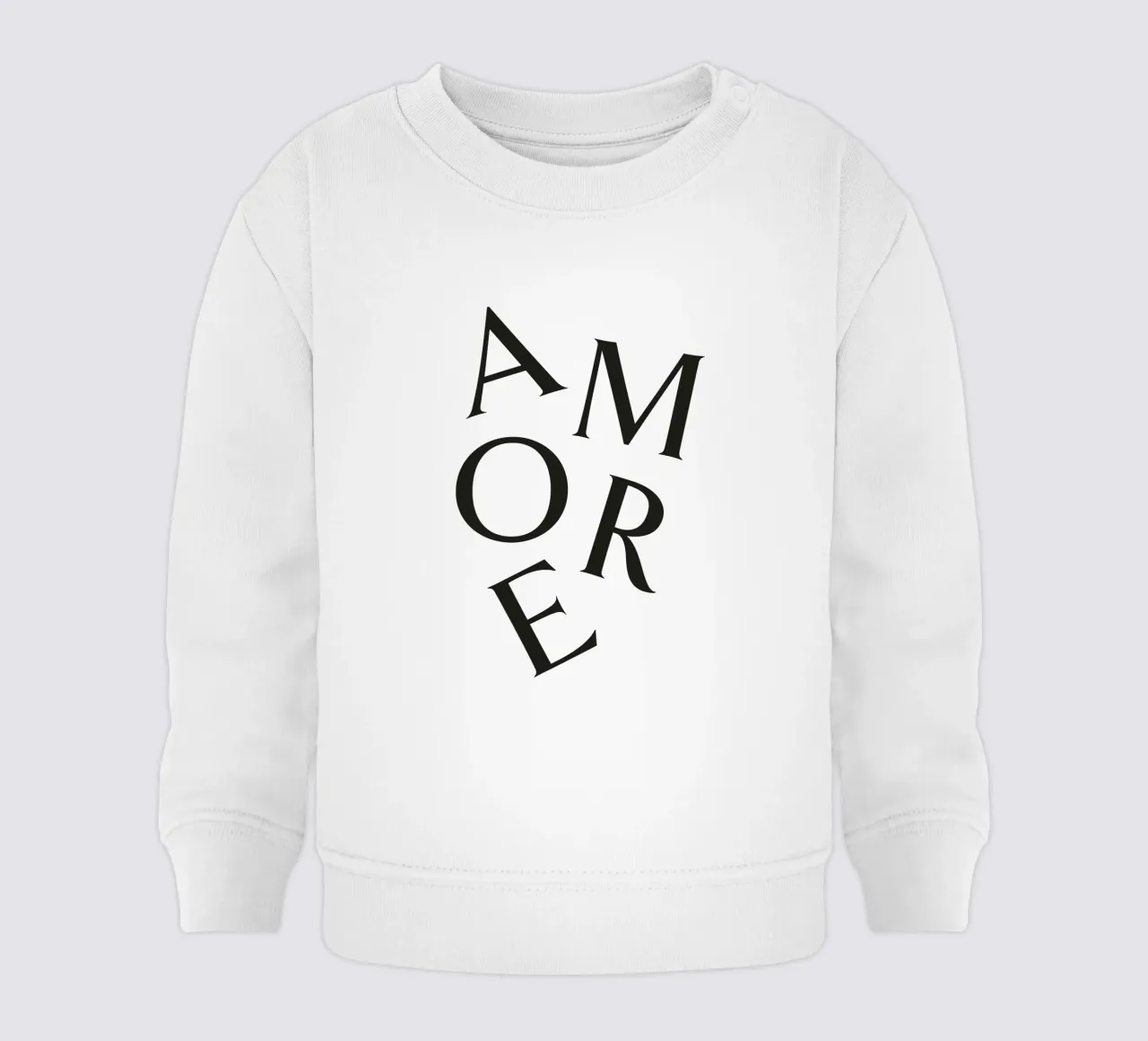 AMORE felpa neonato da Katja Stehle Design