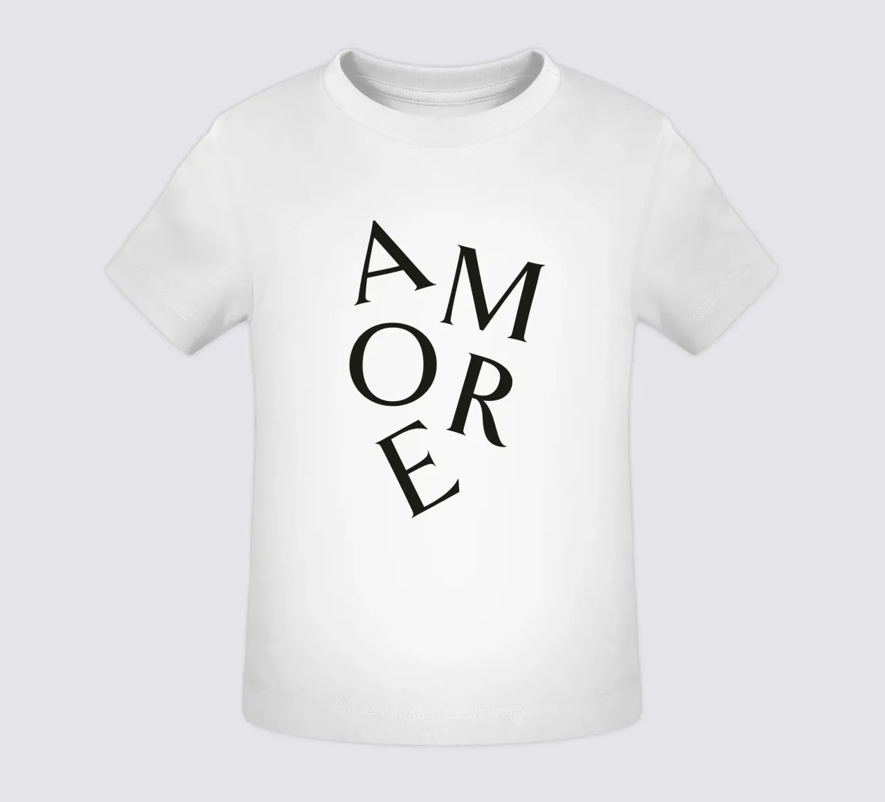 AMORE maglietta neonato da Katja Stehle Design