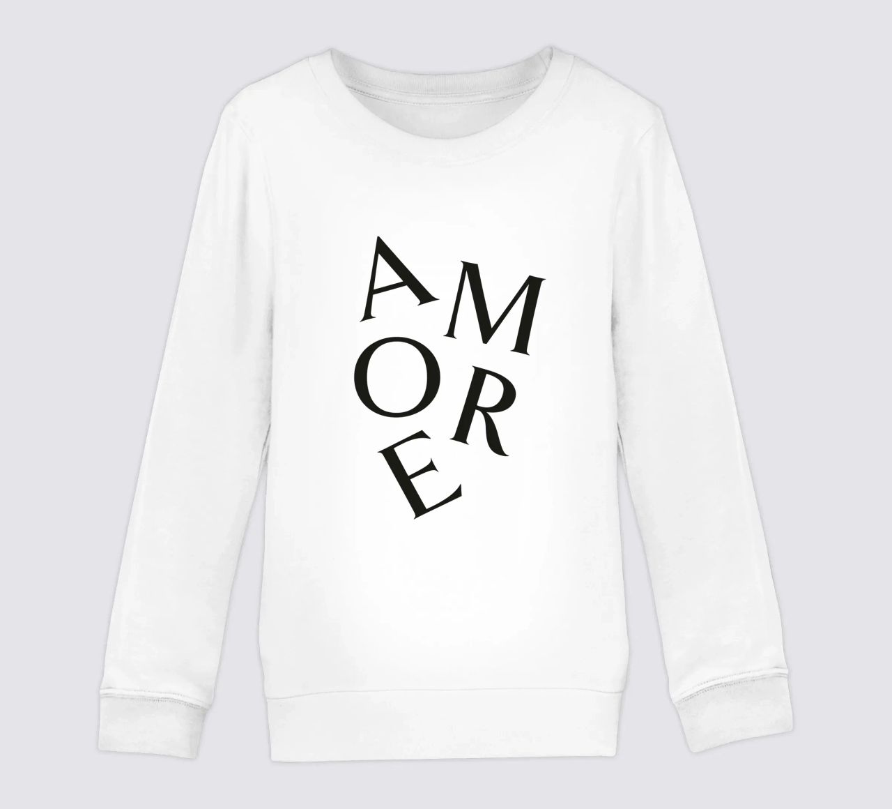 AMORE felpa bambino da Katja Stehle Design