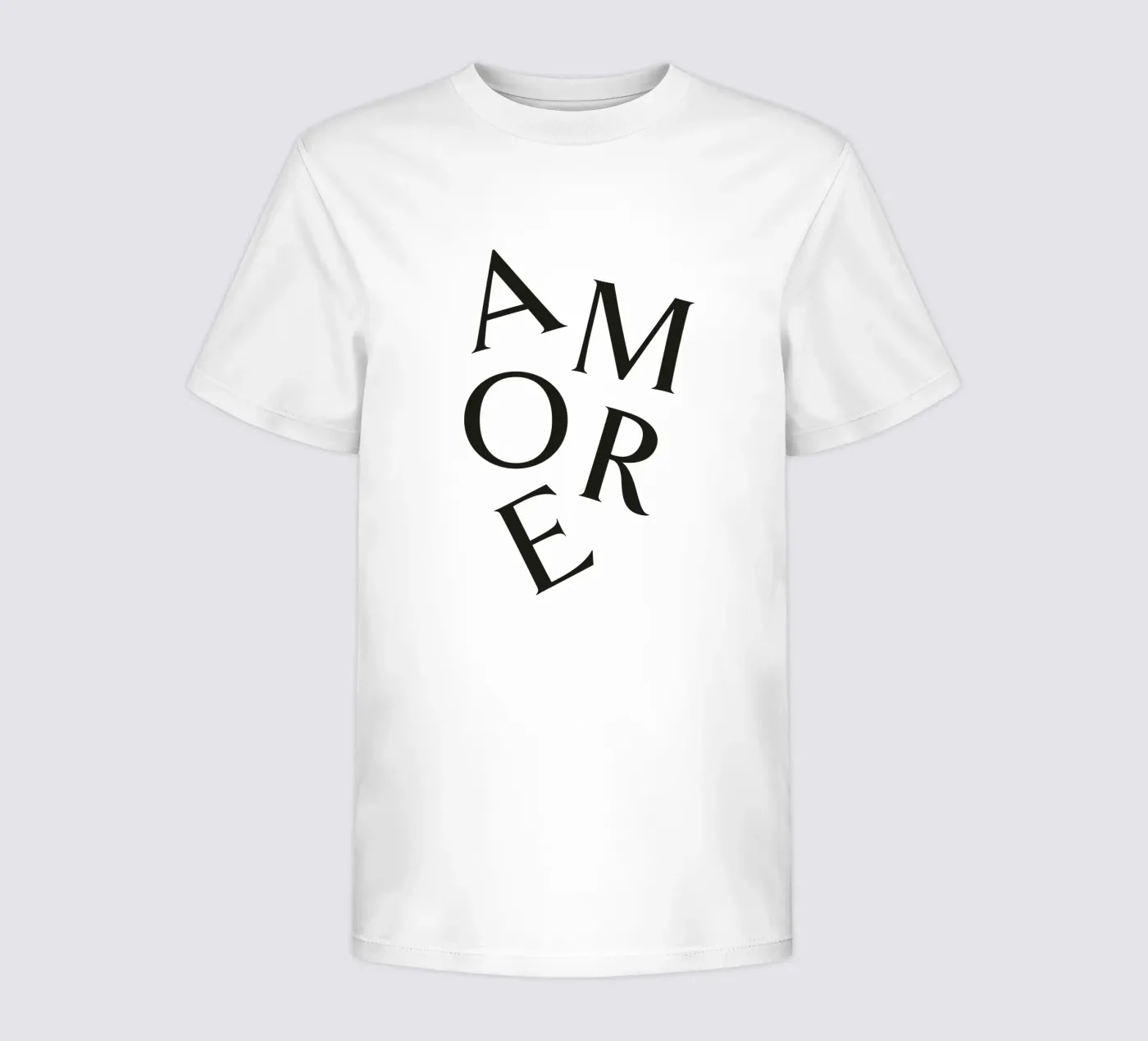 AMORE t-shirt bambini da Katja Stehle Design