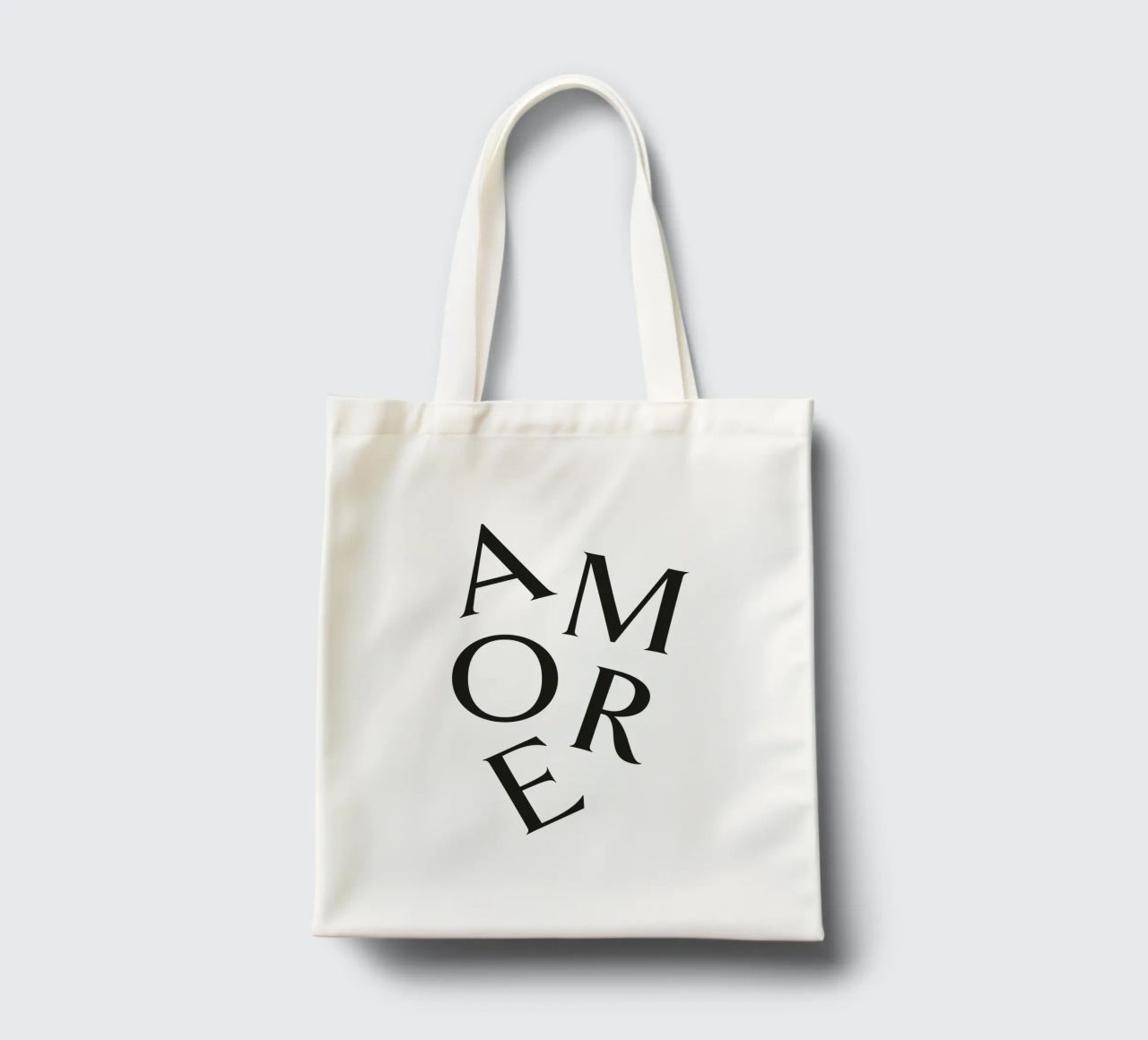 AMORE borsa in juta da Katja Stehle Design