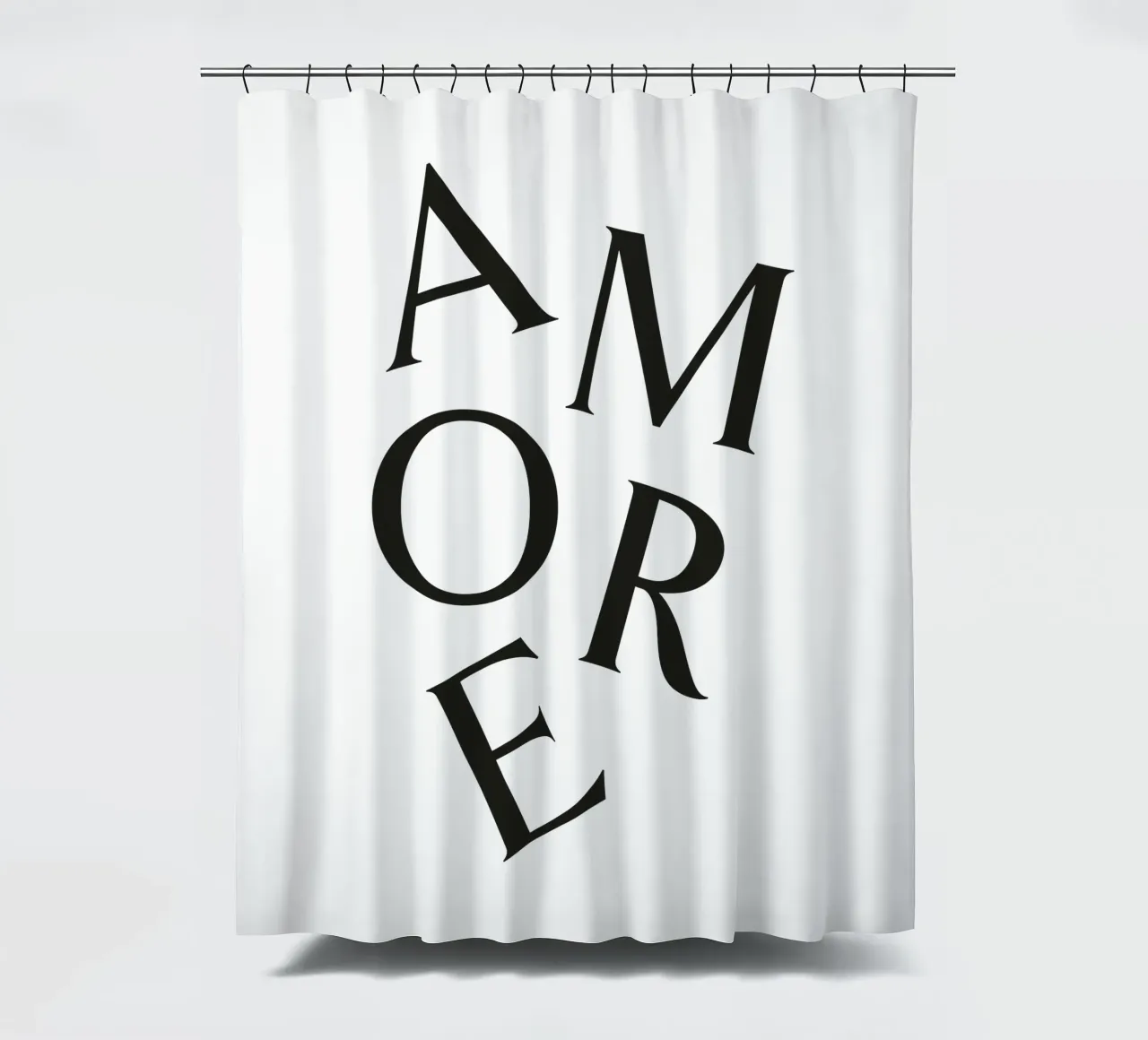 AMORE Duschvorhang von Katja Stehle Design