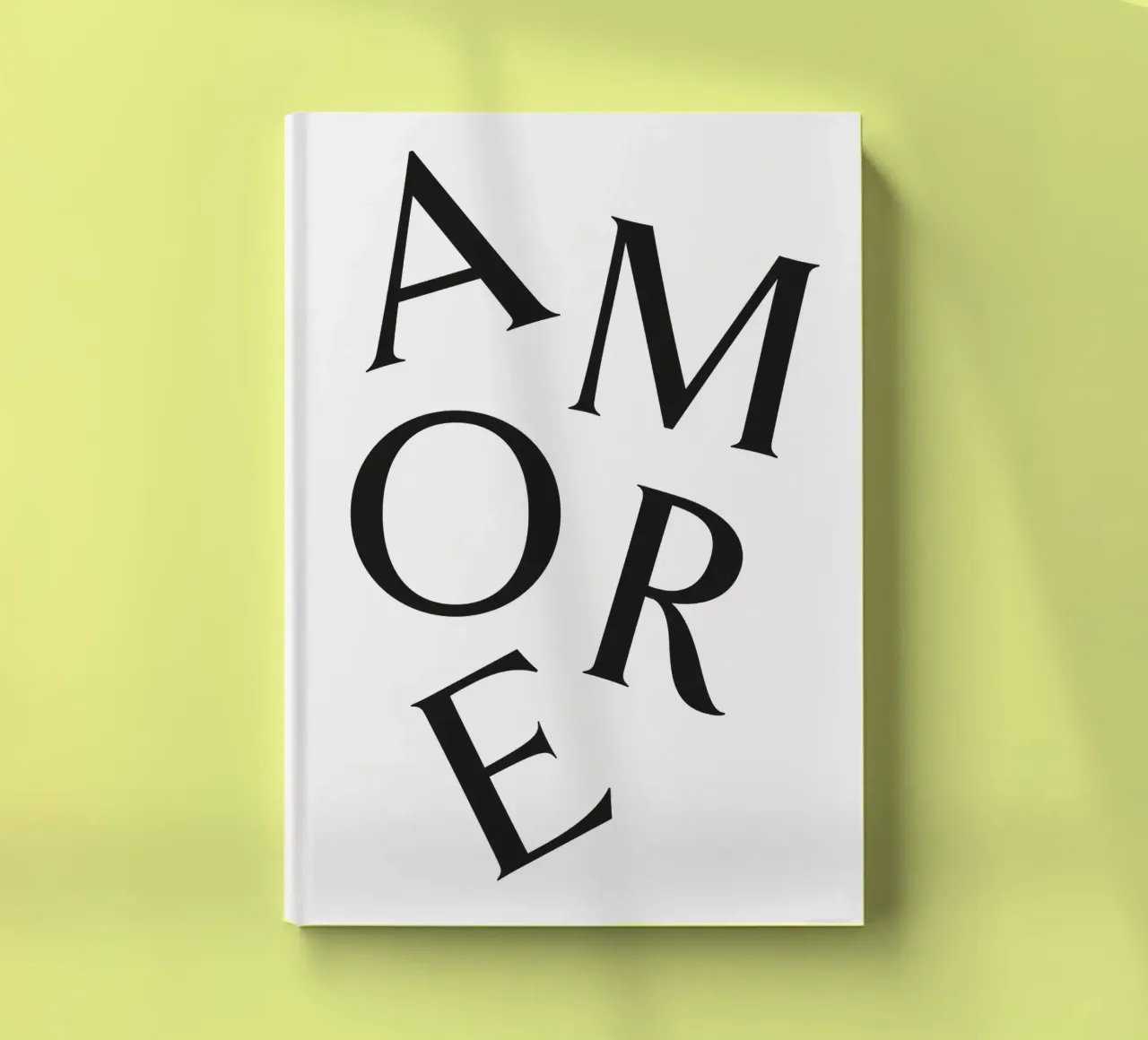 AMORE carnet de notes de Katja Stehle Design