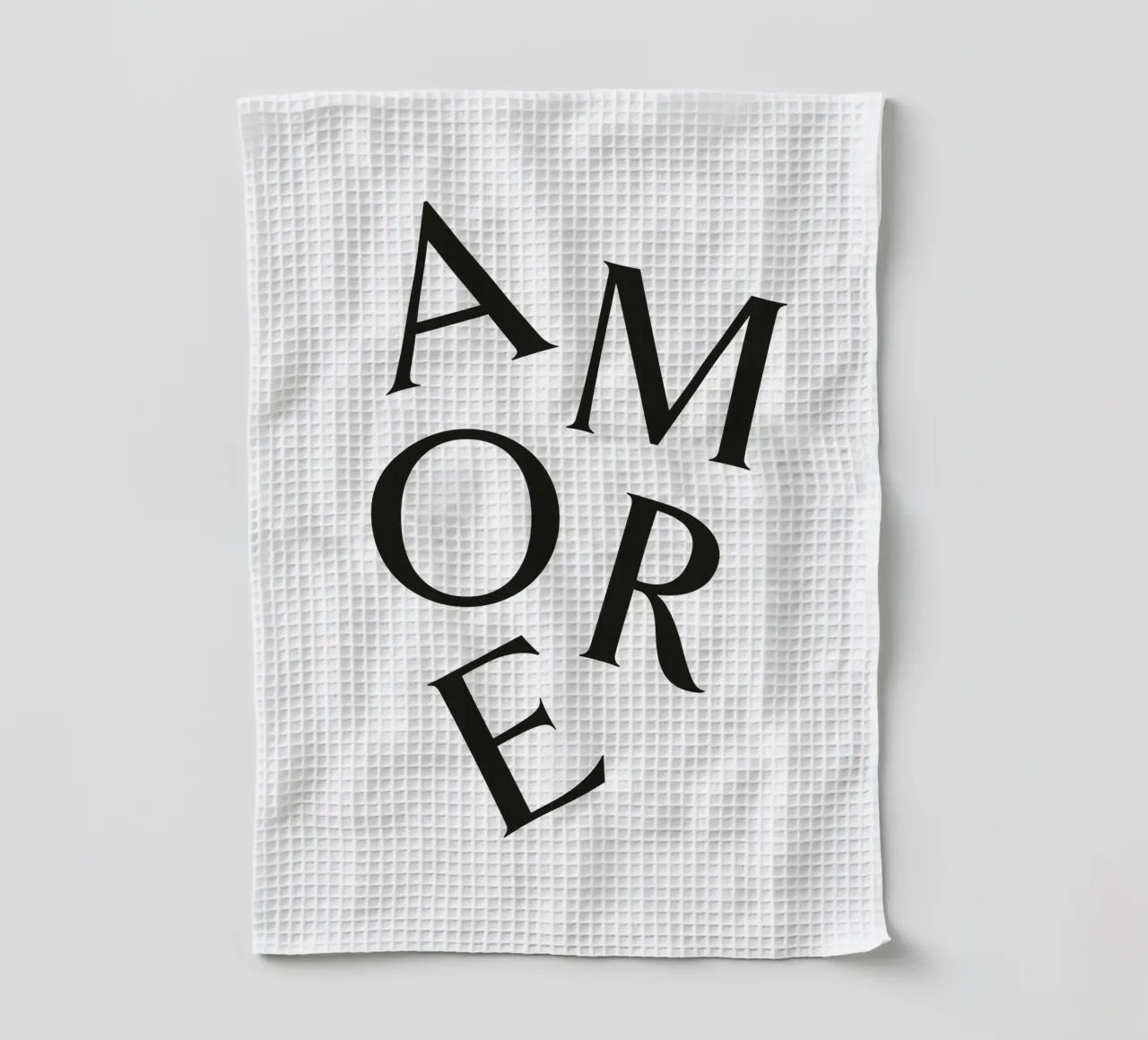 AMORE canovaccio da cucina da Katja Stehle Design