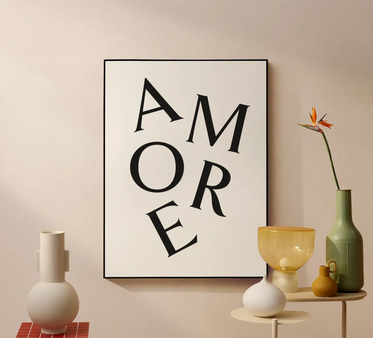 AMORE Acryl-Glas von Katja Stehle Design