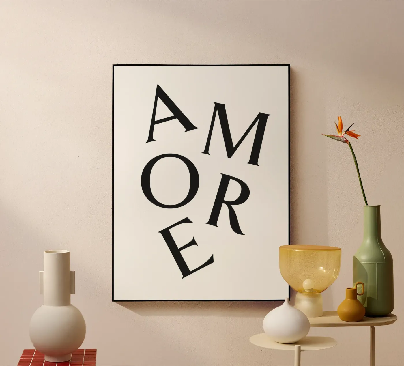 AMORE plexiglass da Katja Stehle Design