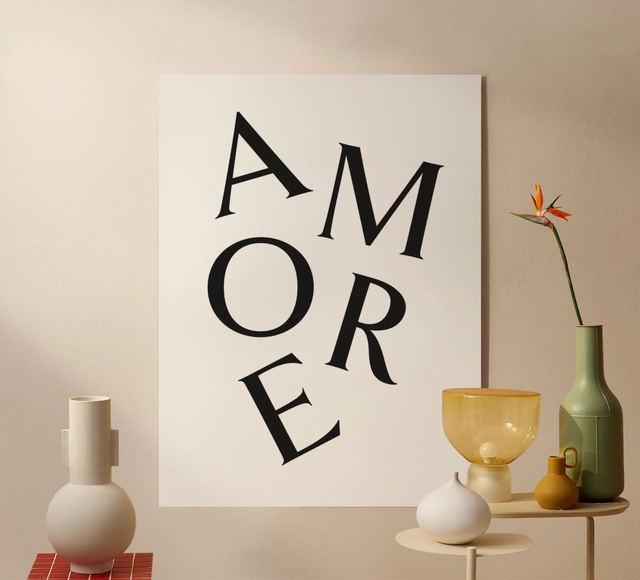 AMORE plexiglass da Katja Stehle Design