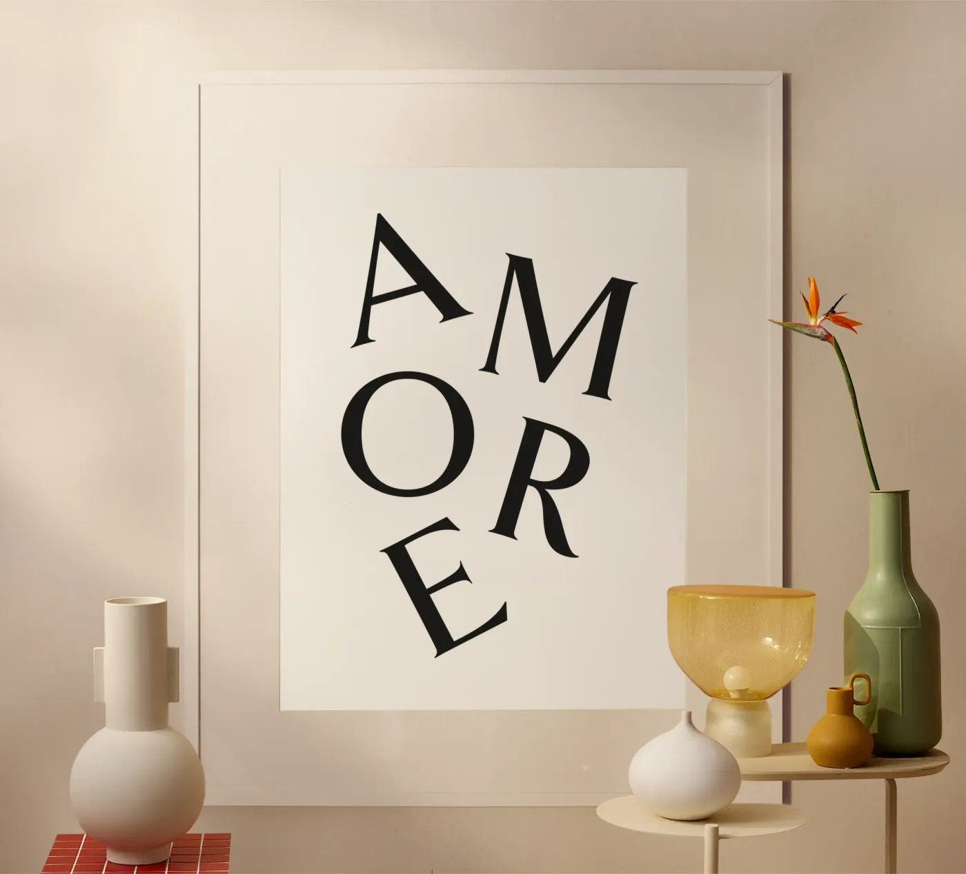 AMORE poster da Katja Stehle Design