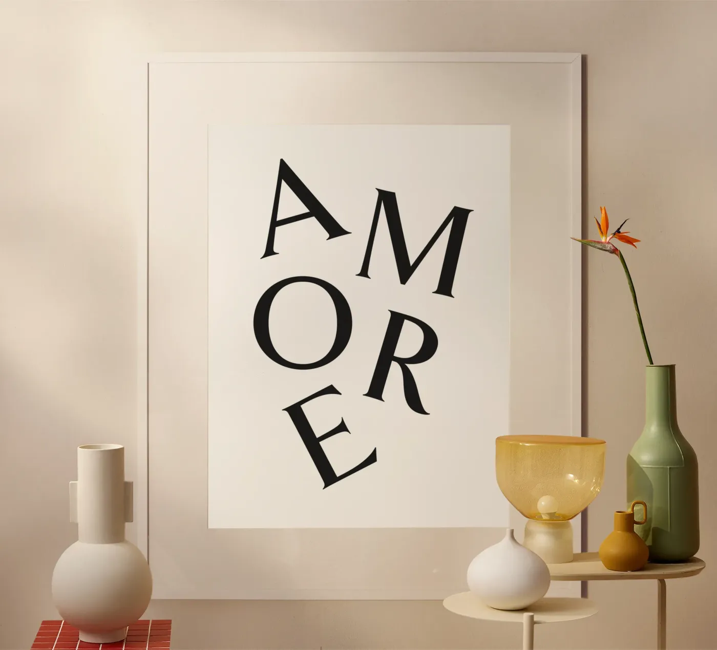 AMORE Poster von Katja Stehle Design