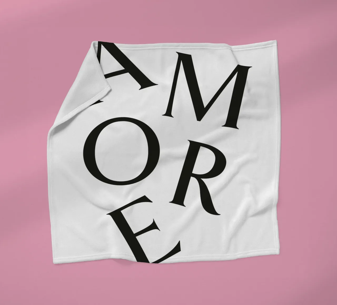 AMORE fleece blanket by Katja Stehle Design